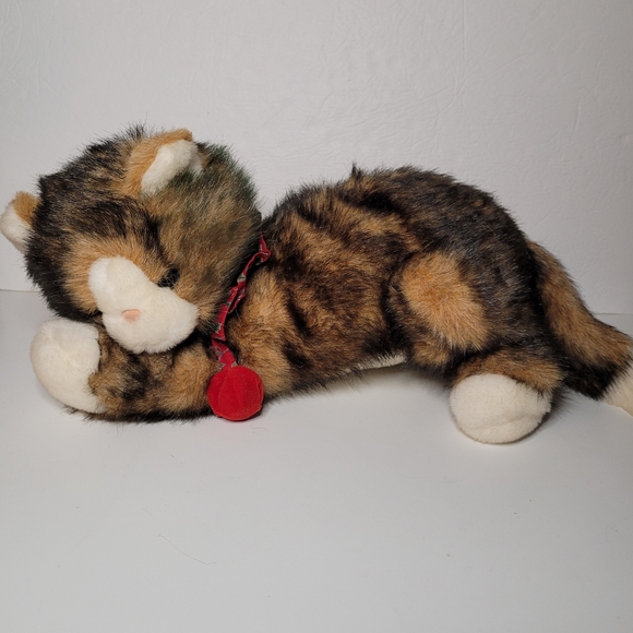 Jingle Bells Plush Calico Kitten Cat Vintage Nick and Noel for Toys R Us 1992 - Picture 2 of 16